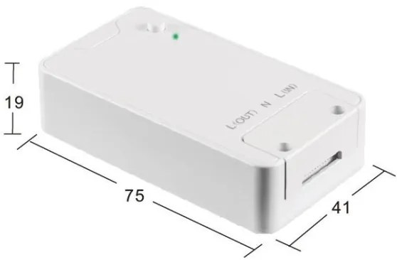 Immax NEO 07731L - Interruttore intelligente NEO LITE WiFi Tuya