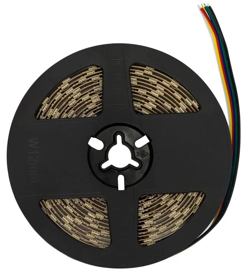 Striscia LED Professional - RGB + CCT (bianco Variabile)  - IP20 - 20W/m - 5m - 24V Colore RGB+CCT