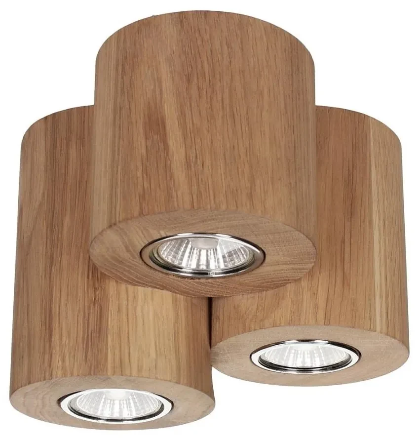 Spot-Light 2066374 - Plafoniera WOODDREAM 3xGU10/6W/230V