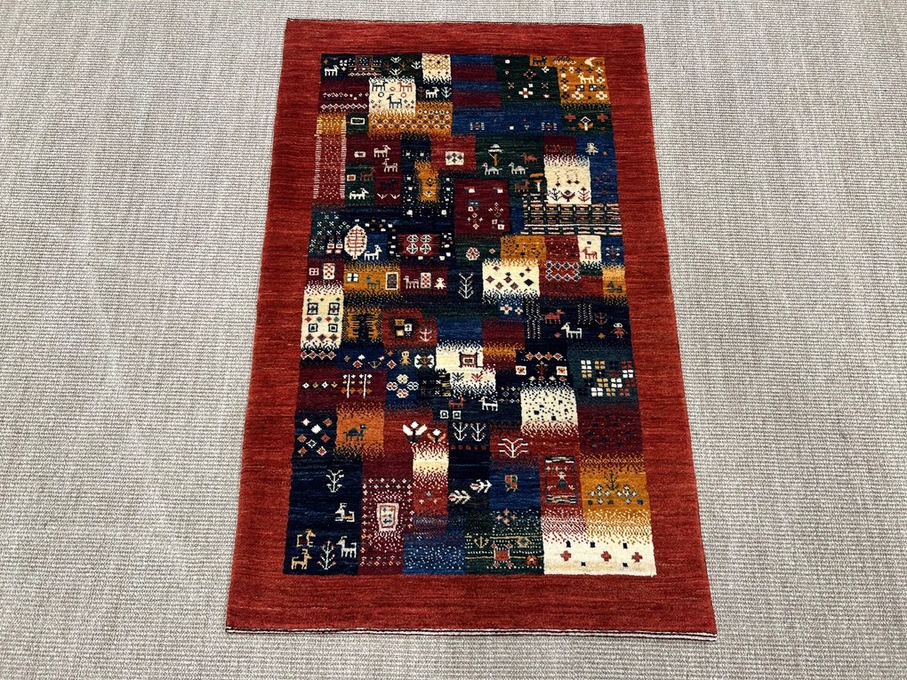 Loribaft Tappeto 130x80 (Iran) Annodato A Mano