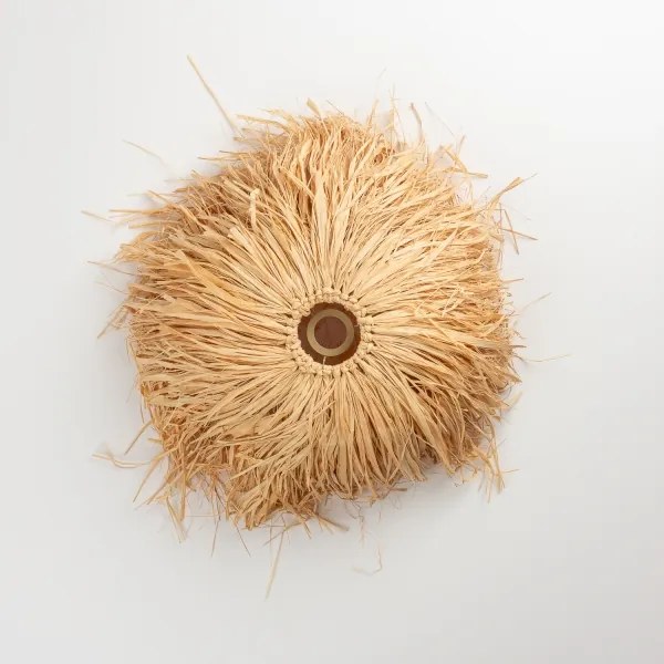 Brilagi - Lampadario LED sospeso su cavo CERIA BOHO 1xE27/40W/230V Ø 40 cm in rafia