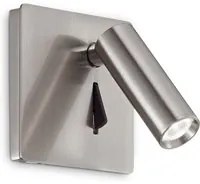 Lampada Da Parete Lite Ap Nickel Ideal-Lux