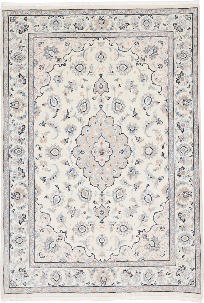 Nain Tappeto 200 x 140 (Iran) Annodato A Mano