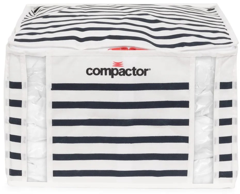 Scatola per abiti Medium Mariniere 3D Vacuum Bag, 125 l - Compactor