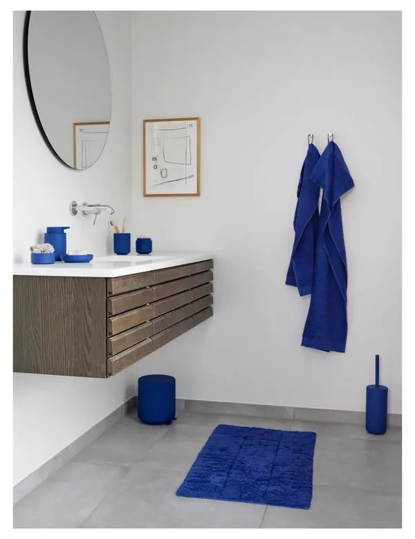 Tappetino da bagno blu 50x80 cm Indigo - Zone