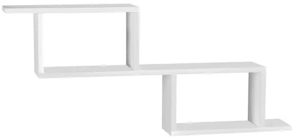 Mensola da parete SELENE 45x101,4 cm bianca