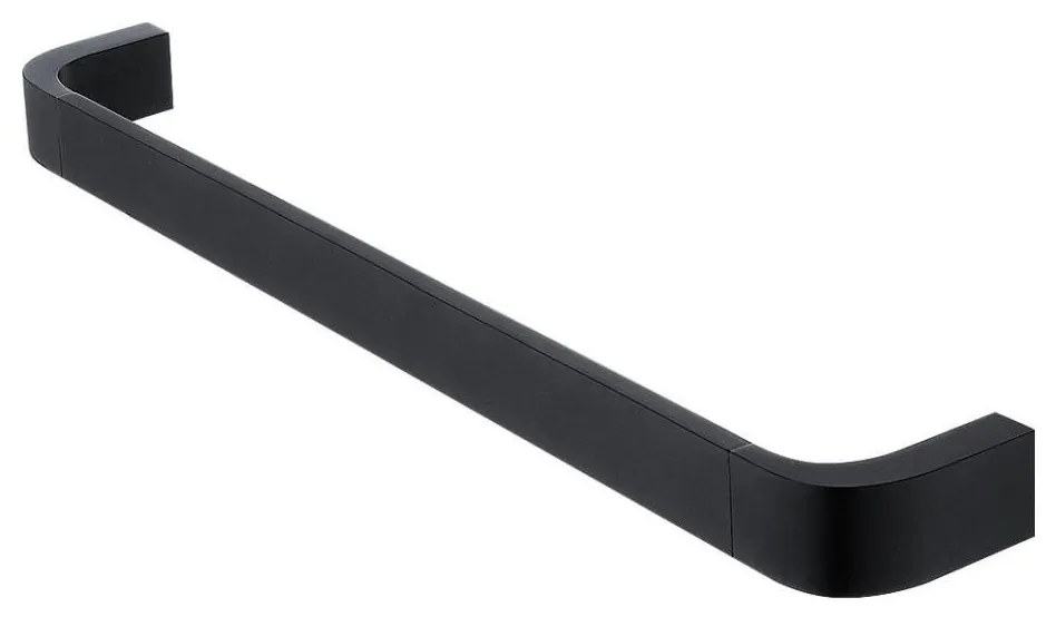 NIMCO NKC 30046-90 - Appendiabiti da parete NIKAU 49 cm opaco nero