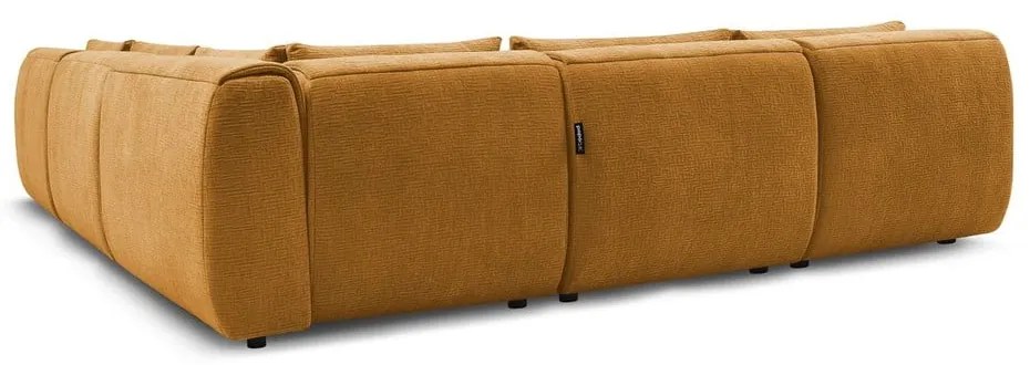 Divano angolare (variabile) in colore senape Jeanne - Bobochic Paris