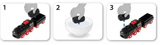 Brio - Treno a vapore a batteria