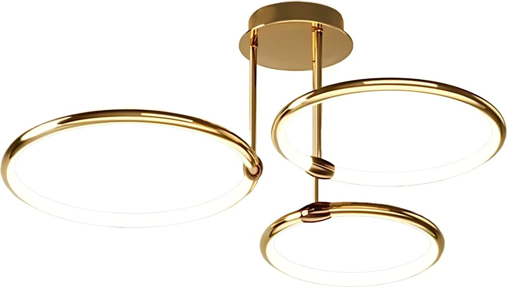 Lampada da soffitto G122-3C GOLD LED