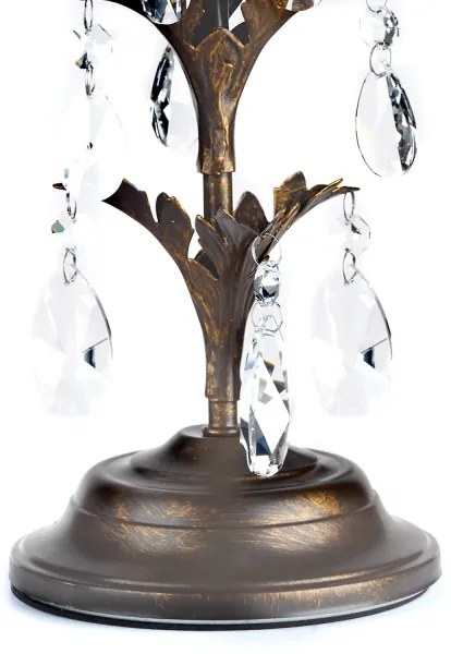 ONLI - Lampada da tavolo TERESA 1xE14/6W/230V bronzo