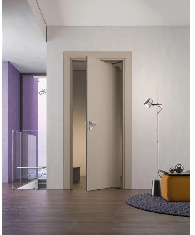 Porta rototraslante Capri avorio L 80 x H 210 cm destra