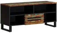 Mobile Porta TV 100x34x46 cm in Legno Massello di Acacia 377518