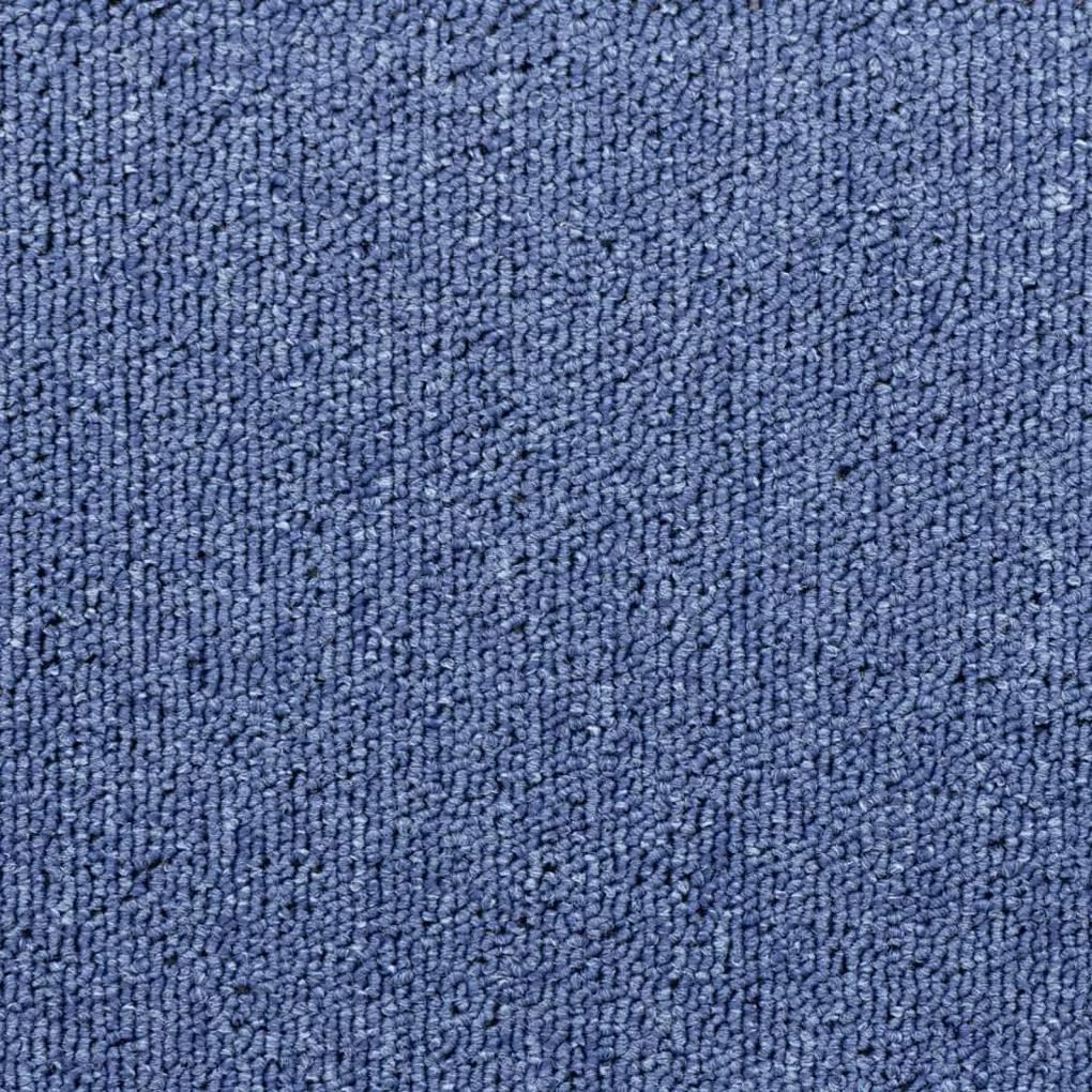 Tappetini per Scale 15 pz Blu 65x24x4 cm