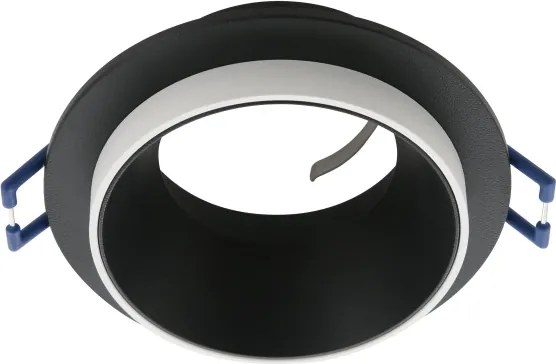 Eglo 900453 - Lampada da incasso CAROSSO 1xGU10/35W/230V nero