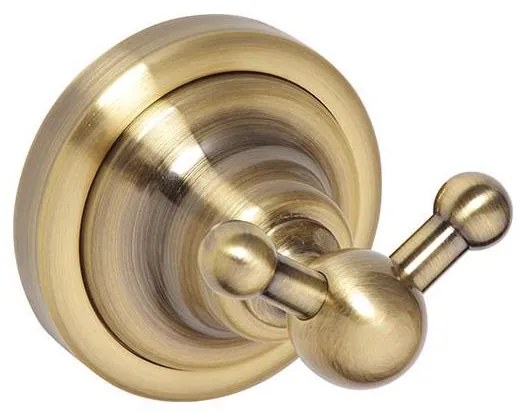 Gancio doppio 6,5x6,5 cm bronzo