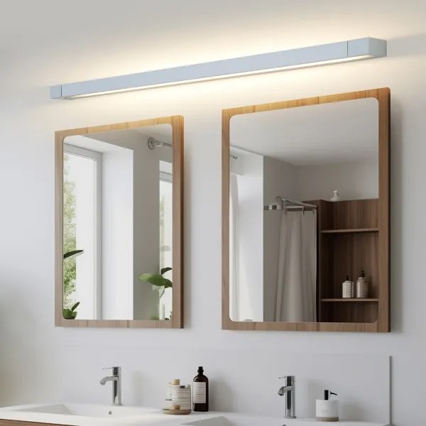 Brilagi-LED Specchio illuminato per bagno AQUA LINE LED/36W/230V 120 cm IP44 cromo opaco
