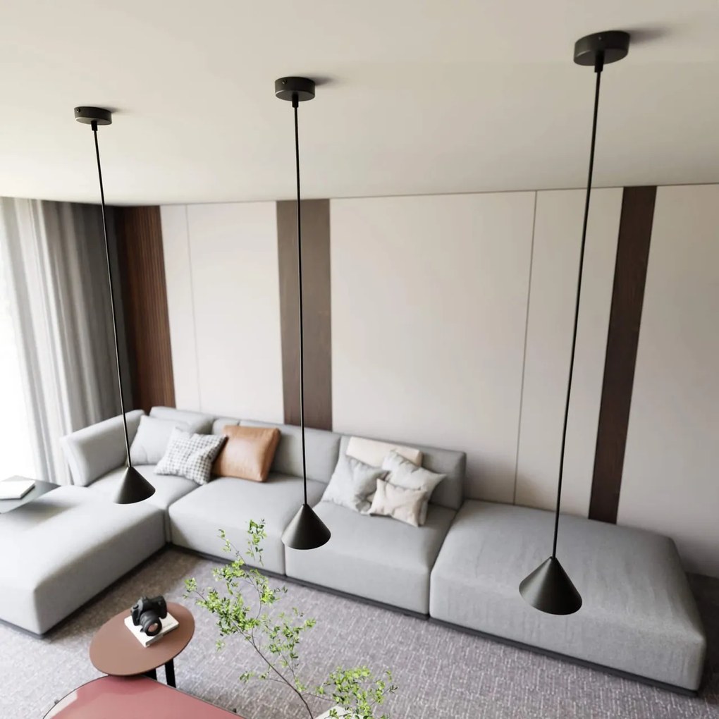 Lampadario ELIT 1 GOLD o BLACK - Base GX53