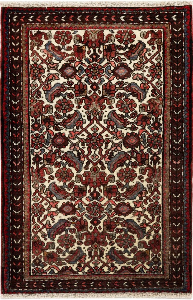 Hamedan Tappeto persiano 130x80 (Iran) Annodato A Mano