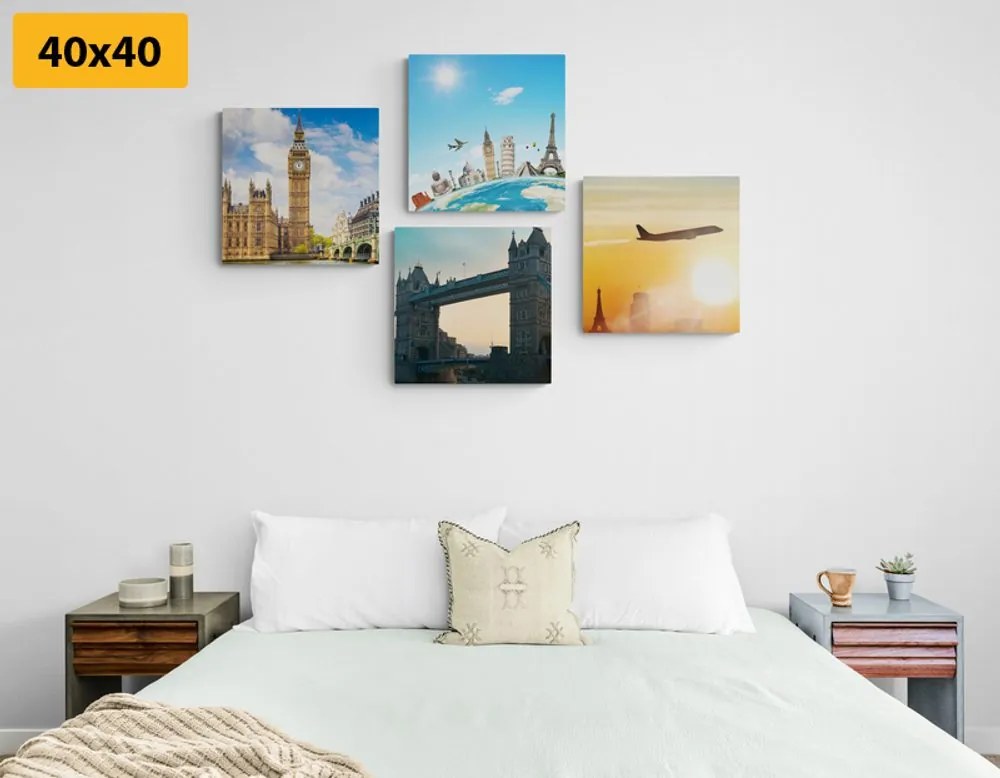 Set di quadri – Per gli amanti di Londra