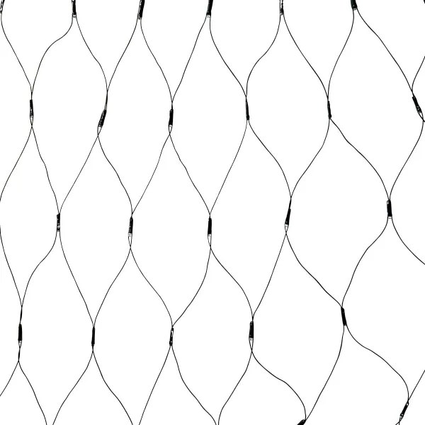 Nedis CLLN320 - Tenda natalizia LED 320xLED/7 funzioni 6m IP44 bianco caldo