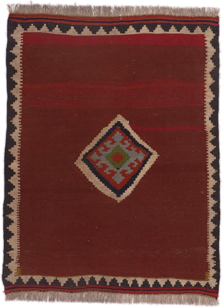 Kilim Tappeto persiano 140 x 110 (Iran) Tessuto A Mano