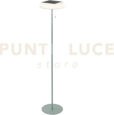 Piantana solare ricaricabile led jin verde 3w 180lm 3000k dimmerabi...