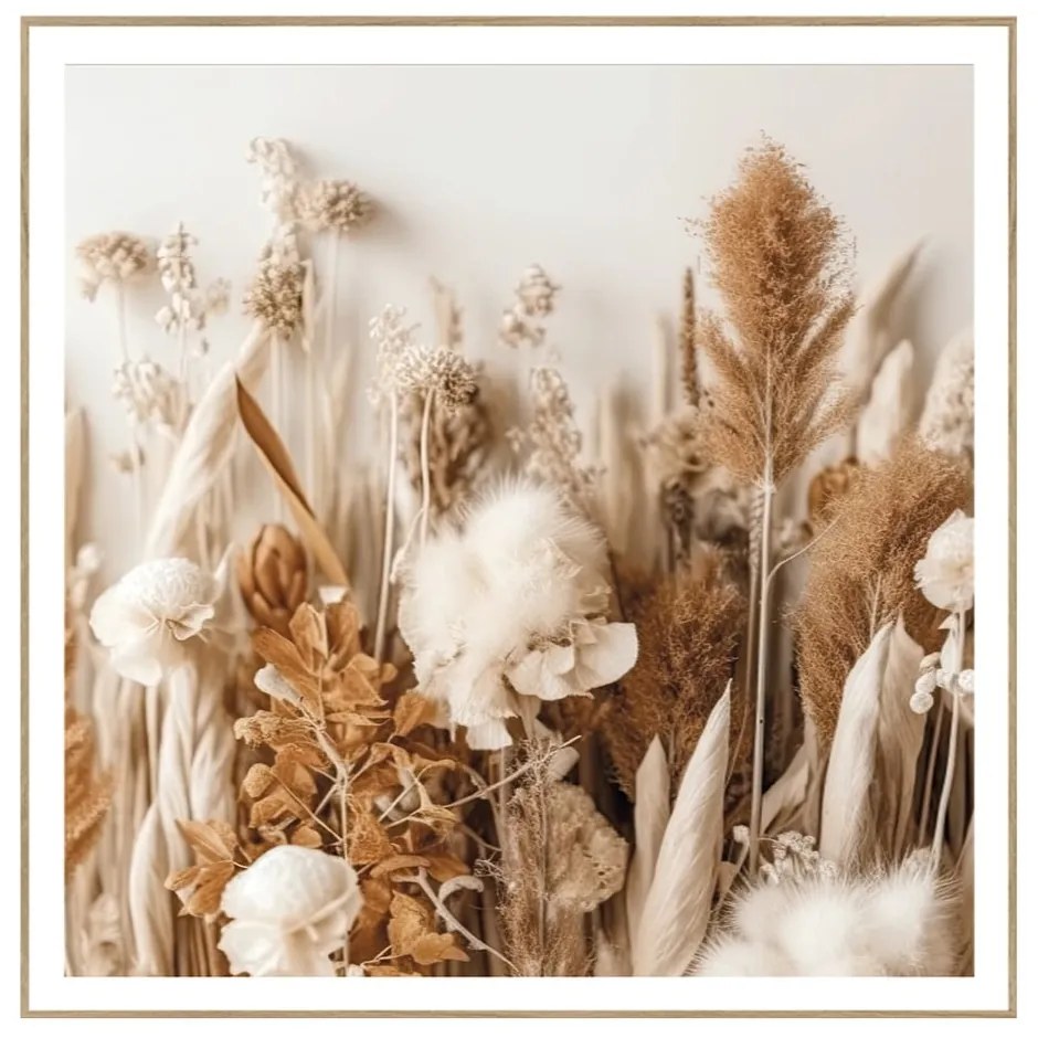 Quadro 50x50 cm Dried Flowers
