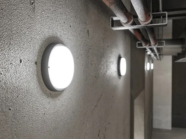 Applique da esterno LED/18W/230V IP54 nera