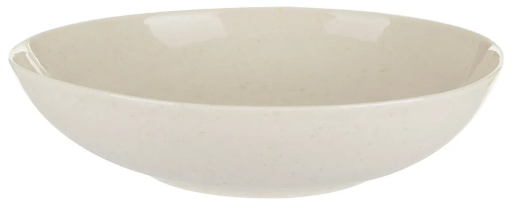 Piatto fondo 22 cm beige porcellana Soho