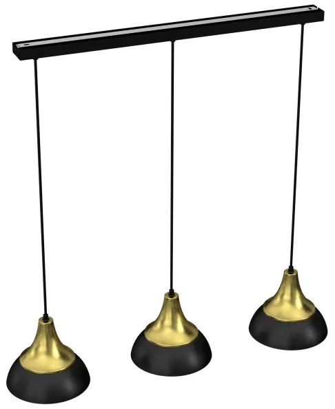 Lampadario a sospensione con filo NERGIS 3xE27/60W/230V