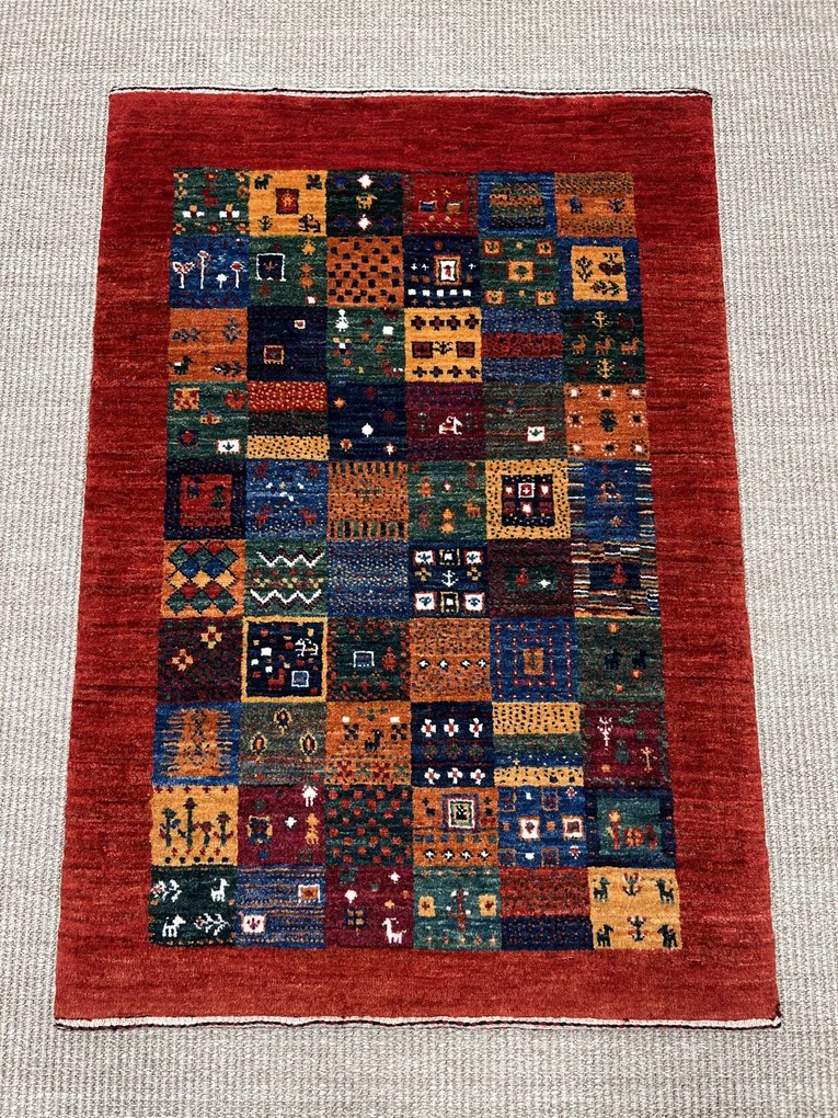 Loribaft Tappeto 60x90 (Iran) Annodato A Mano
