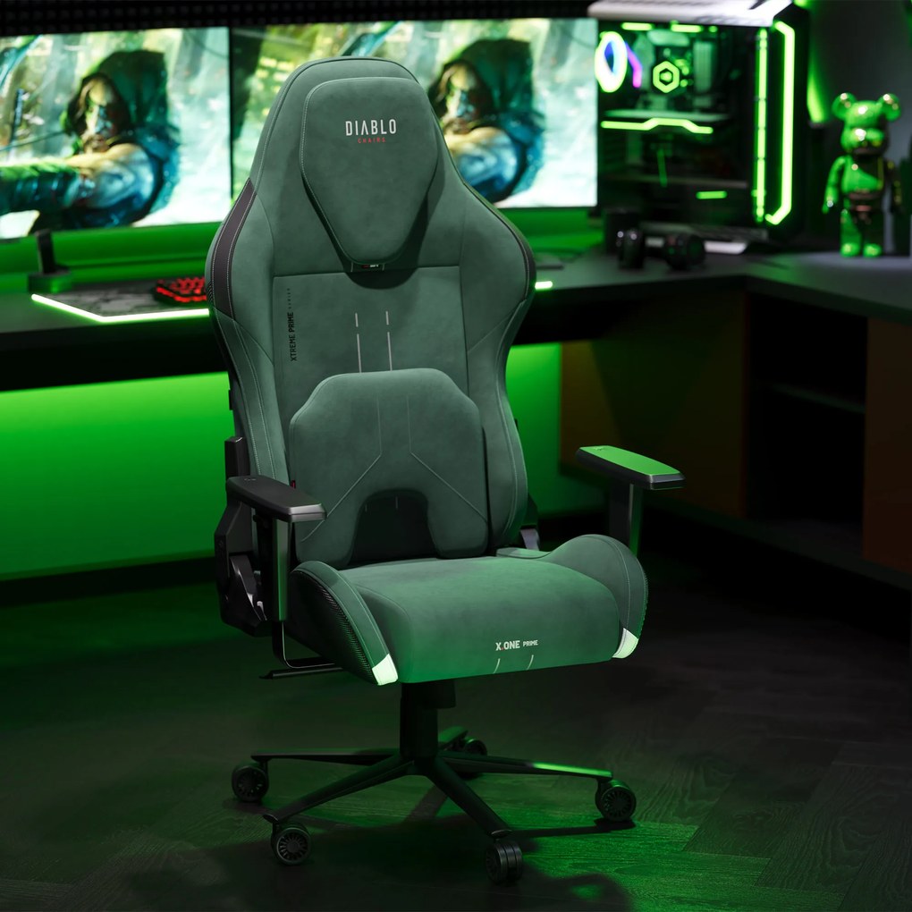 Sedia da gaming Diablo X.One Prime Forest Green Normal Size