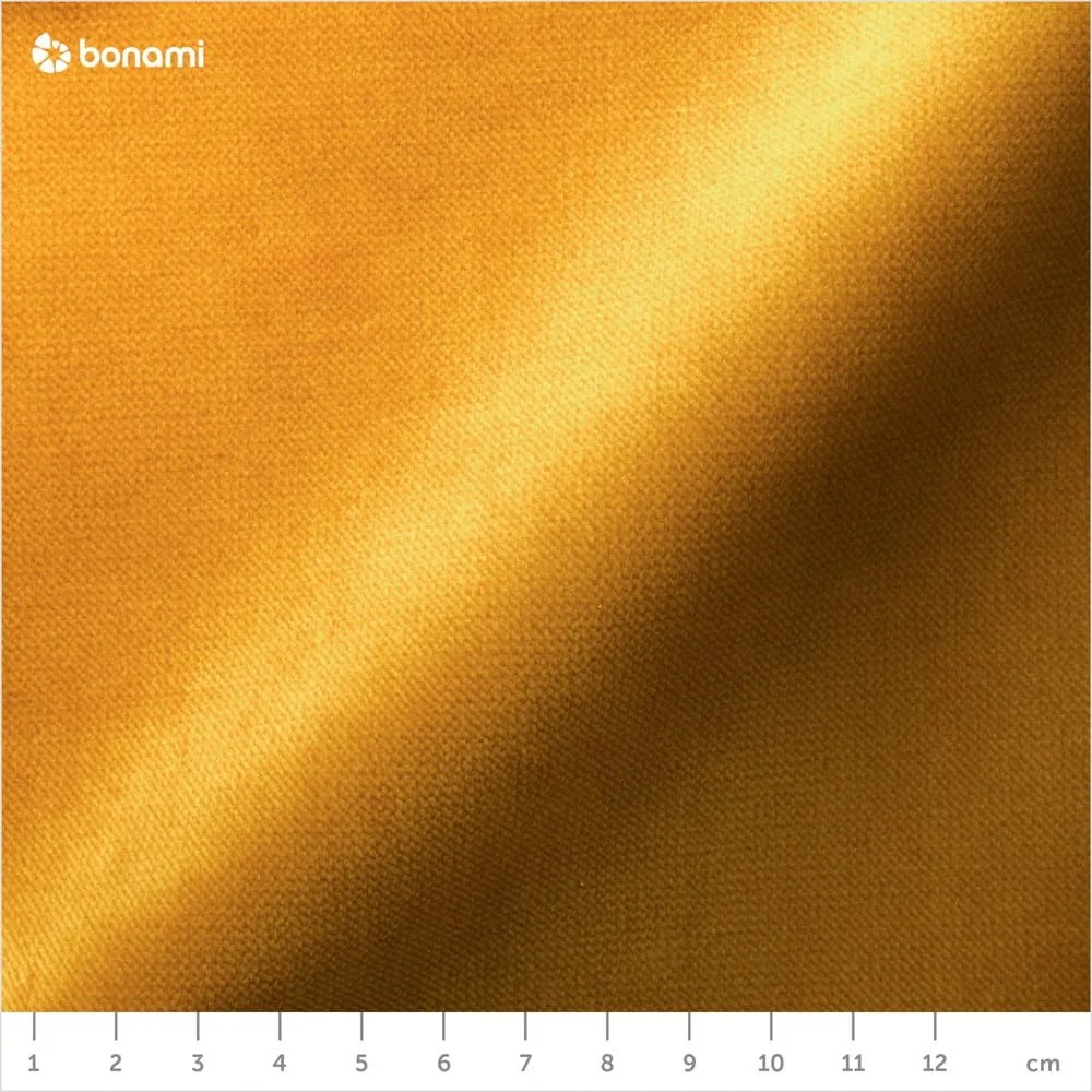 Poltrona gialla Velvet Sari - Max Winzer