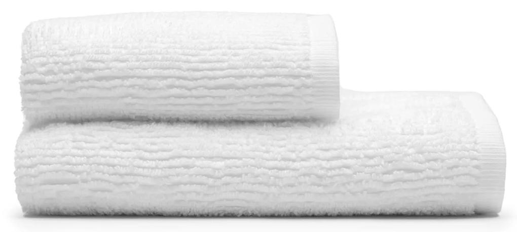 Kave Home - Asciugamano Yeni 100% cotone bianco 50 x 90 cm