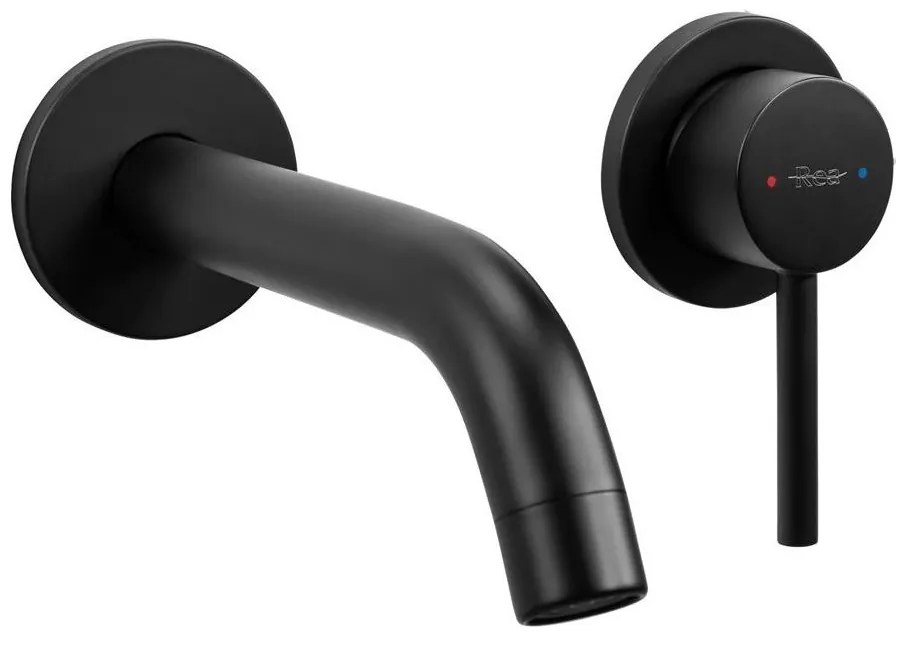 REA-B5332 - Miscelatore per lavabo ad incasso OWEN nero