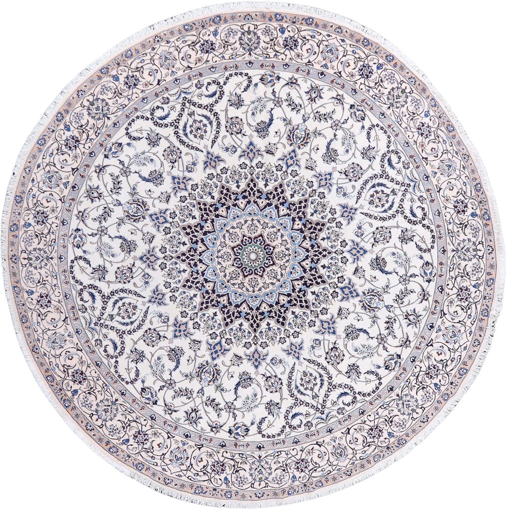 Nain Tappeto persiano 310x310 (Iran) Annodato A Mano
