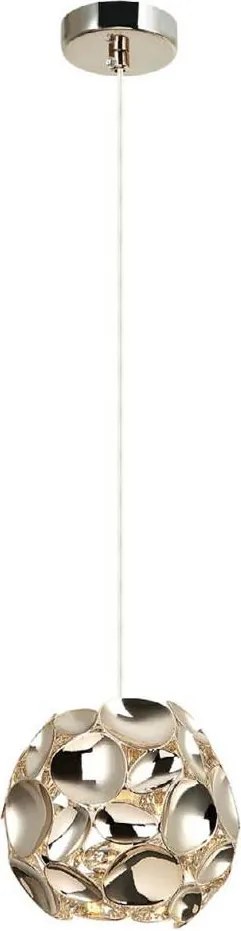 Open Design OR80193 - Sospensione a cavo CARERA 1xG9/7W/230V Ø 15 cm oro rosa