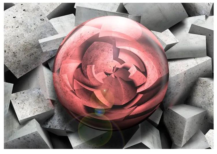 Fotomurale Rosa di pietra