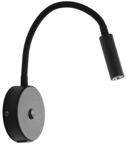 Lampada da parete con USB port LAGOS 1xG9/3W/5V nero