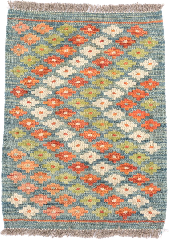 Kilim Tappeto 60 x 40 (Afghanistan) Tessuto A Mano