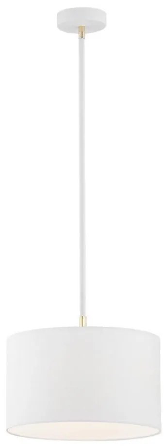 Argon 4343 - Lampadario su palo KARIN 1xE27/15W/230V bianco