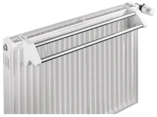 WENKO 3702100 - Stendibiancheria 13x11,5 cm argento/bianco