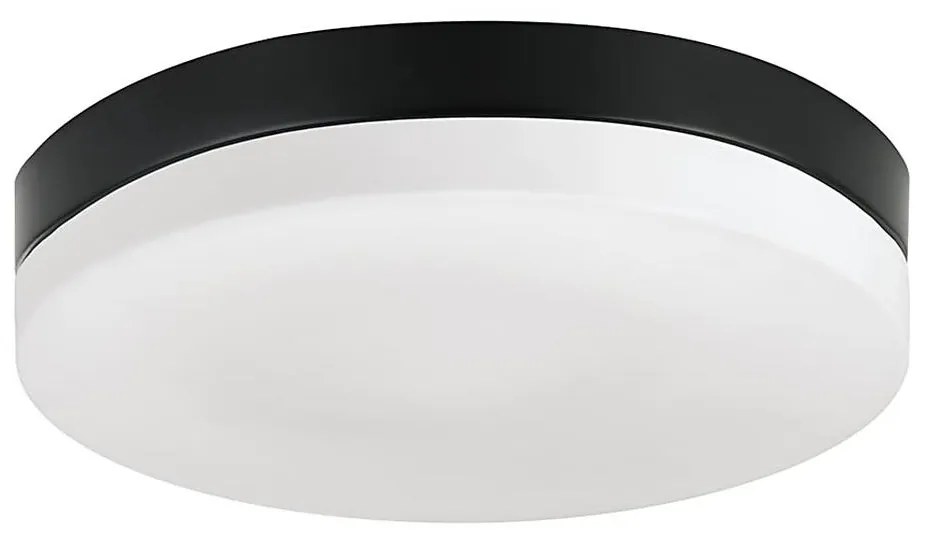 Prezent 67115 - Plafoniera da bagno PILLS 2xE27/60W/230V IP44 nero