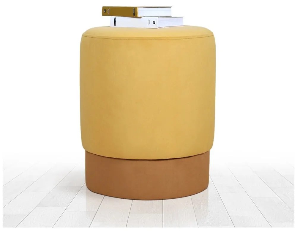 Sgabello giallo Ropp - Artie