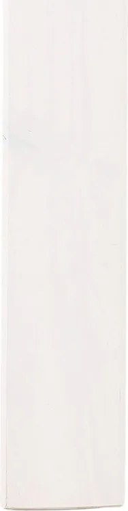 Letto da bambini rialzato bianco senza testiera con rete inclusa 90x200 cm Alpi2 – Støraa