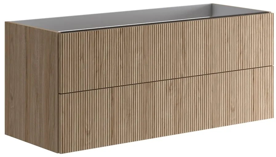 Cassetti in truciolare noce naturale Opera