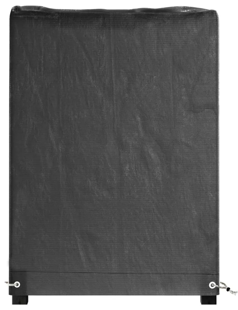 Copertura mobili giardino 8 occhielli 125x55x75 cm rettangolare