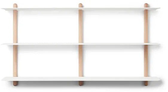 Nivo Scaffale Large D Chiaro Quercia/Bianco - GEJST