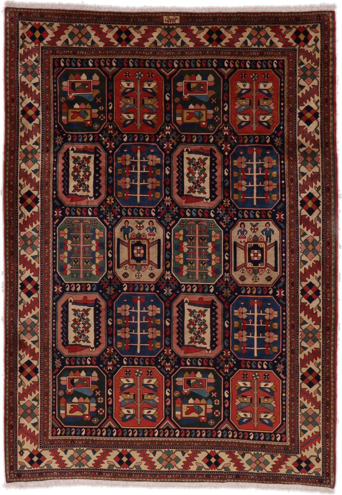 Tappeto persiano 210x300 (Iran) Annodato A Mano